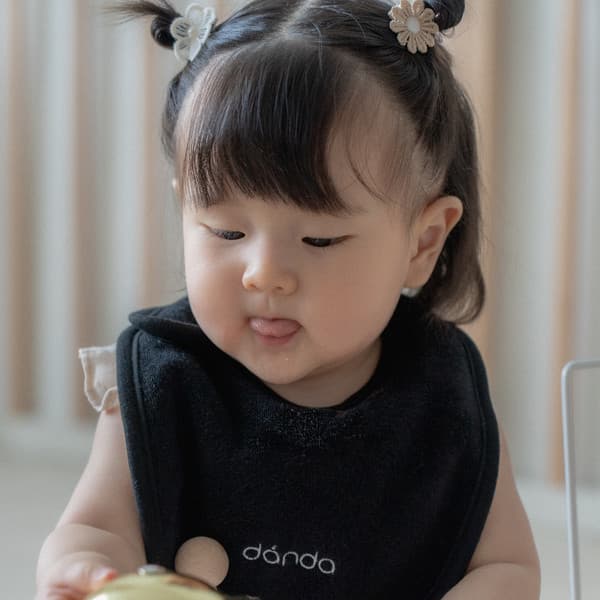 Terry Bib - Black